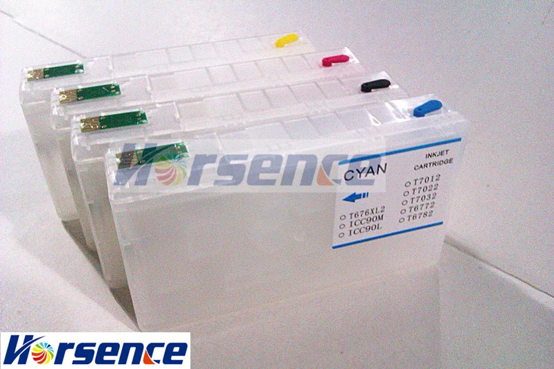 Пустые пополняемые чернильные картриджи T7901 для трудоустройства|ink cartridge|refillable ink