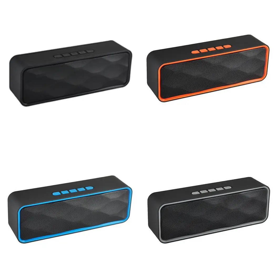 Мини Портативный низкий уровень шума открытый беспроводной Bluetooth динамик MP3