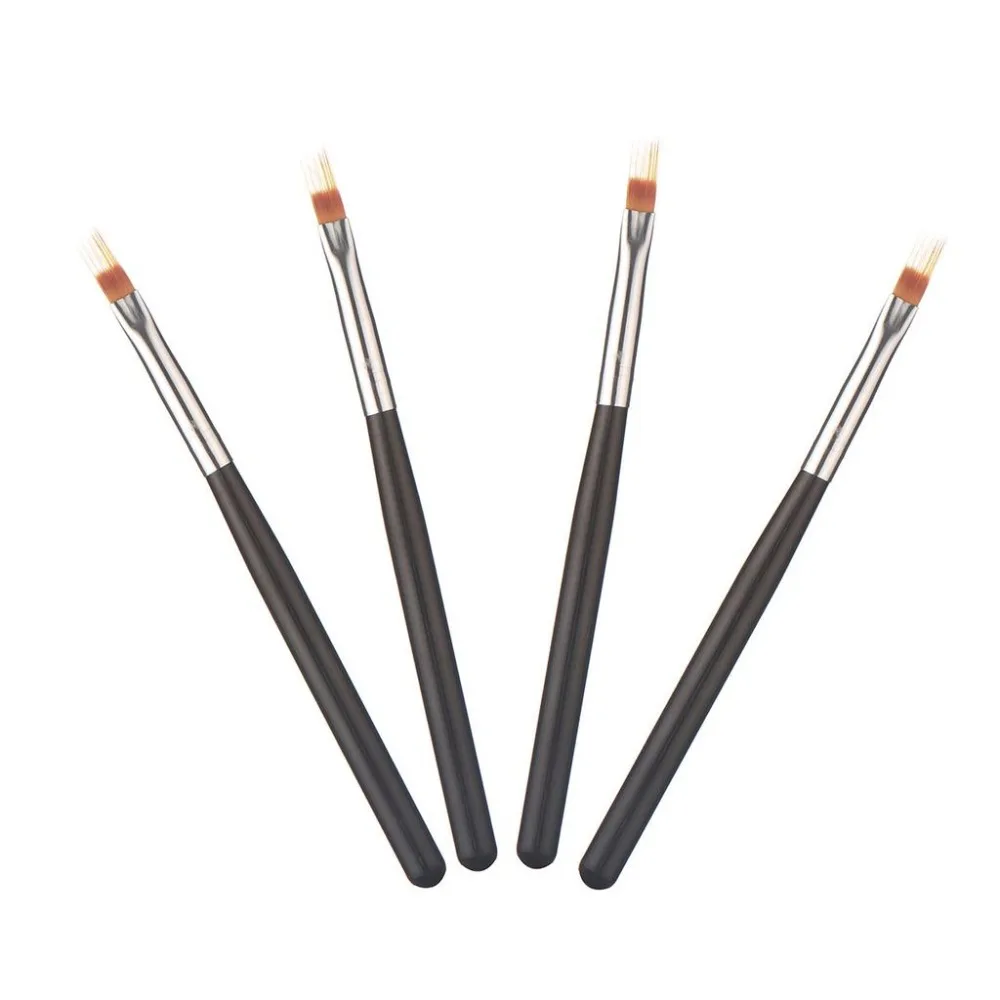 Дизайн ногтей градиентные неровные кисти ручка нейлоновые волосы УФ Гель-лак