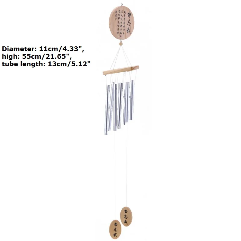 Антикварные медные трубки колокольчики Windchime открытый колокольчики живого двора сада дома висячие украшения - Цвет: 2
