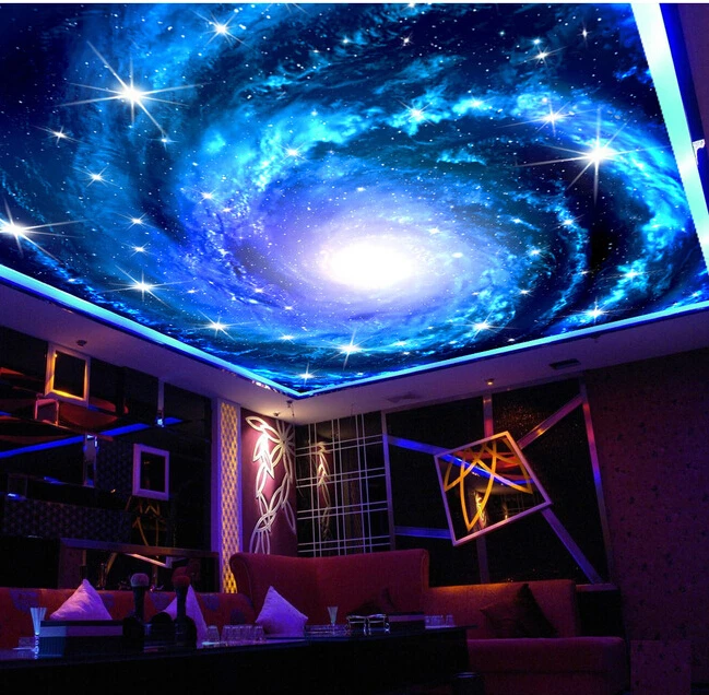 Обои на заказ Вселенная виниловые водонепроницаемые обои с изображением