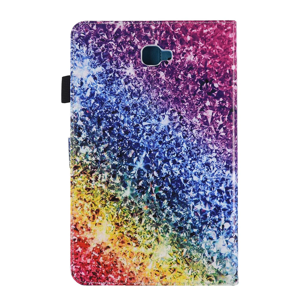 Из искусственной кожи чехол для Samsung Galaxy Tab A a6 10,1 T580 SM-T585 T580N принципиально планшеты Мода слон с принтом в виде дракона в виде ракушки