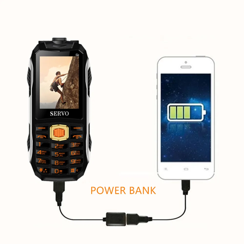 SERVO MAX 2 4 &quotТри sim карты ТВ мобильные телефоны голос изменение лазерный фонарик