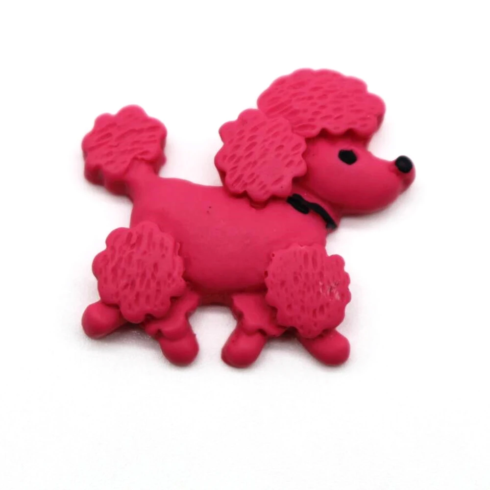 10 шт./бревен 29х26 мм мультяшная собака смола сделай сам материал ручной работы