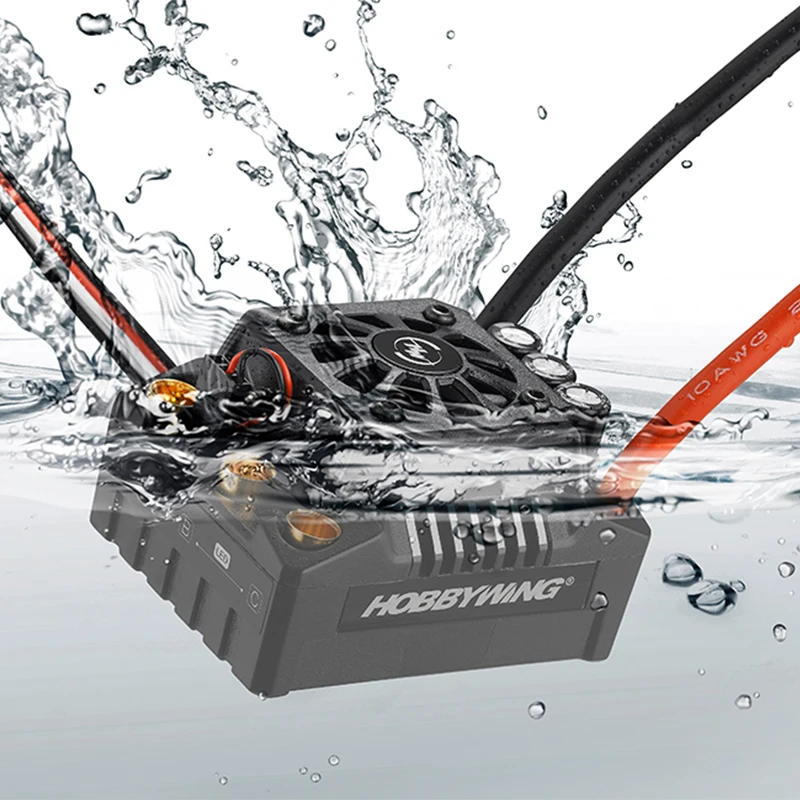 FATJAY HobbyWing EzRun MAX8 V3 бесщеточный водонепроницаемый 150A ESC 3-6S для RC 1/8 туристический