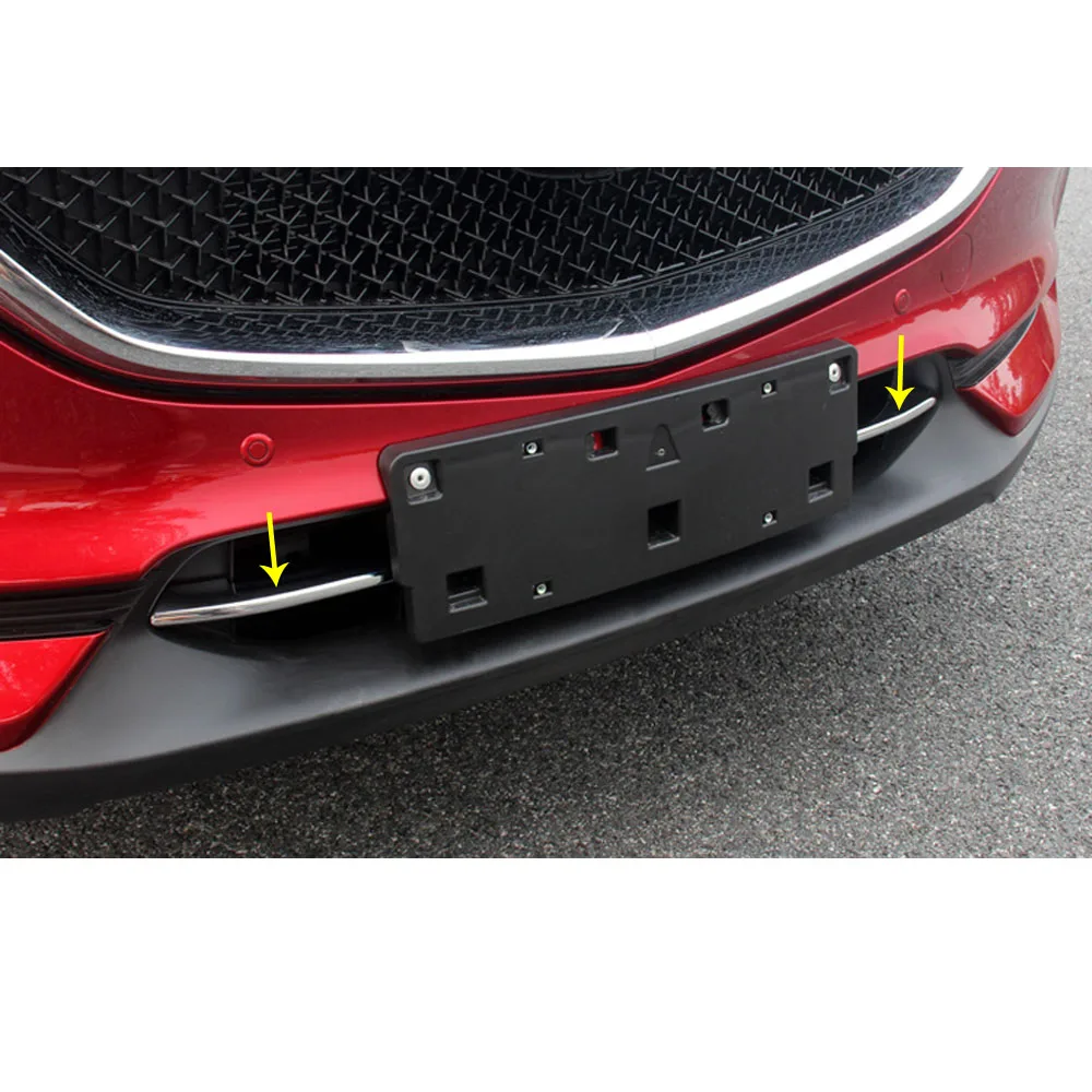 Car styling cover Body protection front racing Grid Grill Grille Around panel hoods For Mazda CX-5 CX5 2nd Gen 2017 2018 | Автомобили и