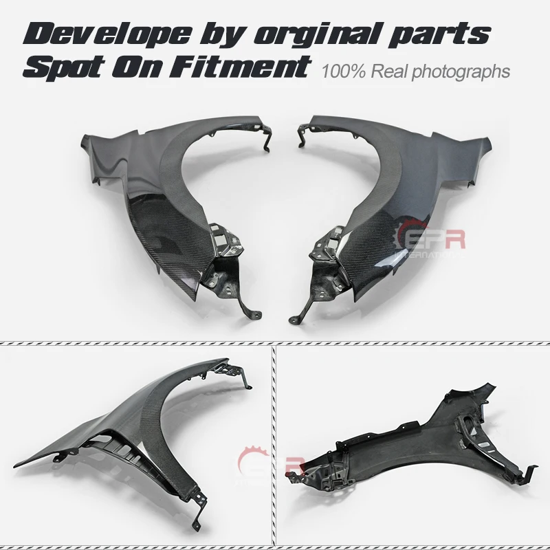 Автомобильные аксессуары для Honda FK8 CIVIC TYPE R OEM углеродного волокна переднее крыло