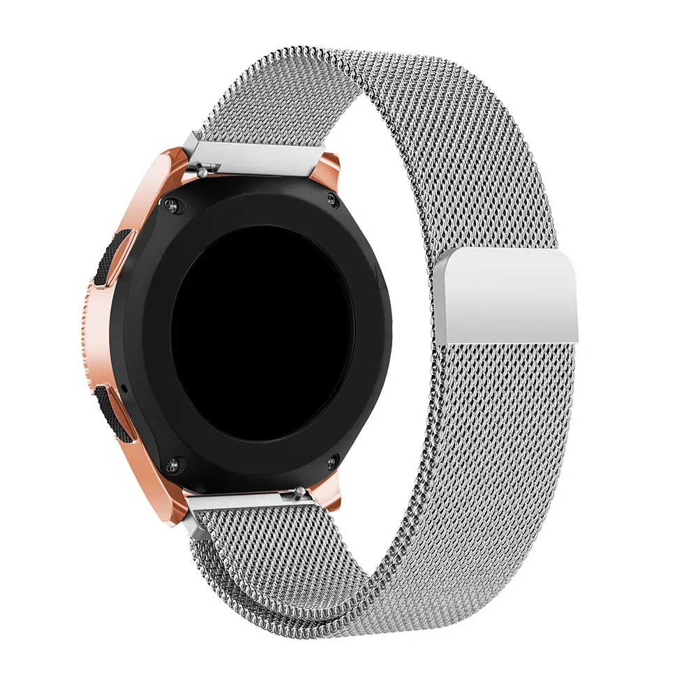 Магнитный ремешок для часов 42 мм 20 Миланский Samsung Gear sport S2 Huami Youth Edition Huawei Watche 2