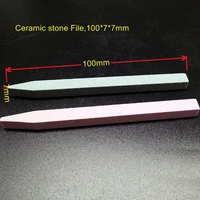 2pcslot practical stone ceramic nail files pumice cuticle remover trimmer nail buffer saws art manicure tools