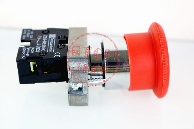 XB2BS542 1NC ZB2 BE102C one закрытая красная Грибовидная головка Кнопка аварийной остановки