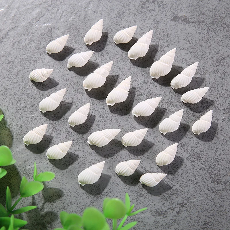 100 шт. ракушки из натуральных ракушек украшение для аквариума домашний декор