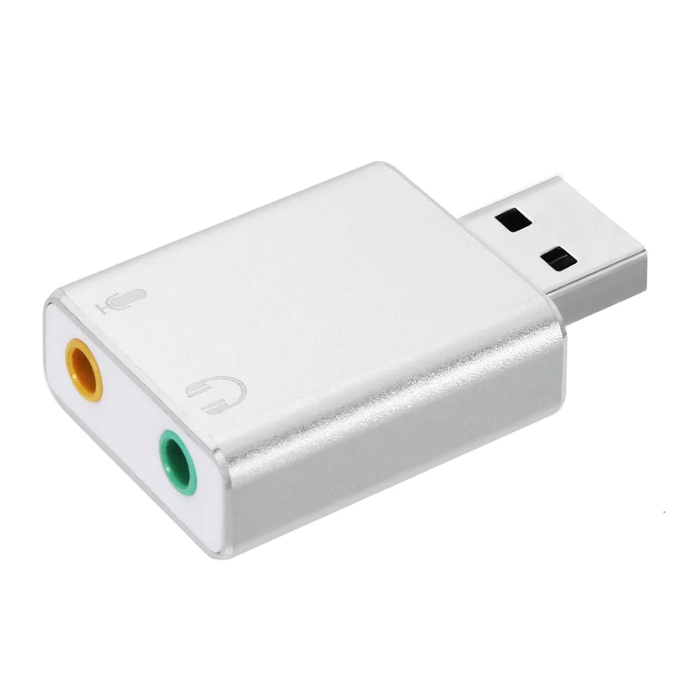 Внешняя звуковая карта USB HIFI Magic Voice 7.1CH аудиовыход с микрофоном Бесплатный разъем