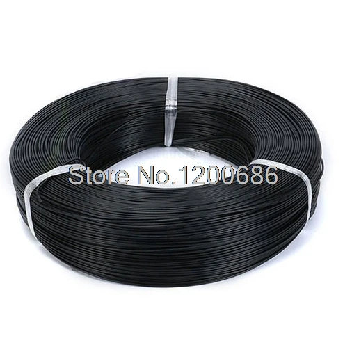 

UL 1007 22AWG BLACK 10 meters UL1007 Electronic Wire 22awg OD1.6mm PVC Electronic Wire Electronic Cable UL Certification
