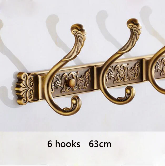 

Крючки для халатов Tuqiu, медь, набор из 3/4/5/6 штук