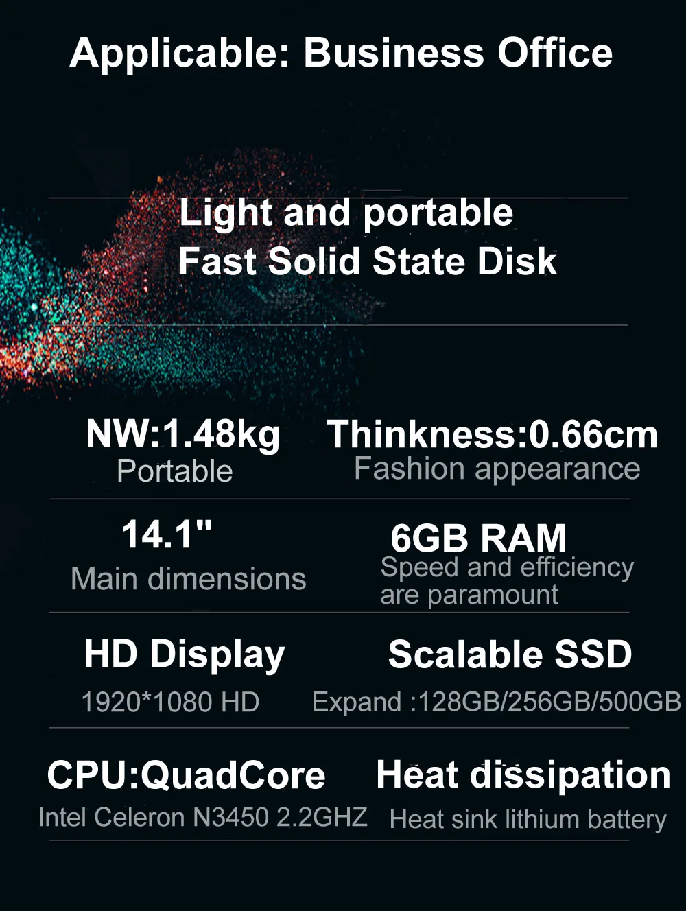 BINYEAE ноутбук 14 дюймов 6 ГБ ОЗУ 64 Гб eMMC с 128/256 ГБ SSD или 320/500 Гб HDD Windows 10 ультратонкий ноутбук с ips экраном