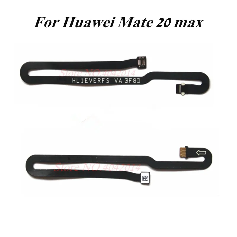 

10 pcs/Lot Original Fingerprint Sensor connection Flex cable For Huawei Mate 20 max Touch ID connector Replacement parts