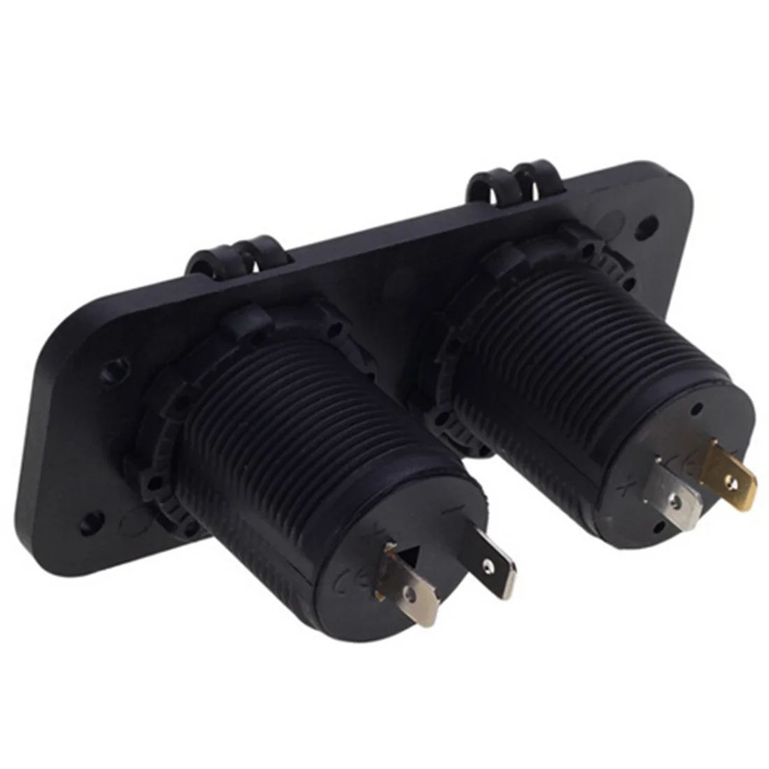 Автомобильное зарядное устройство для телефона 2 порта мини двойной Переходник