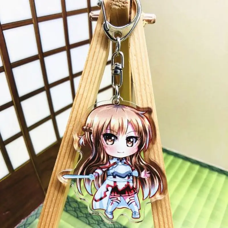 Меч искусство онлайн SAO Kazuto Kirito Kirigaya Asuna брелок 2019|Брелоки| |