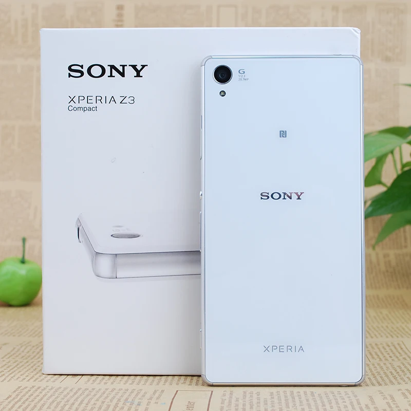 Оригинальный разблокированный Sony Xperia Z3 Mini D5803 мобильный телефон 2 Гб ОЗУ 16 ПЗУ 4G LTE