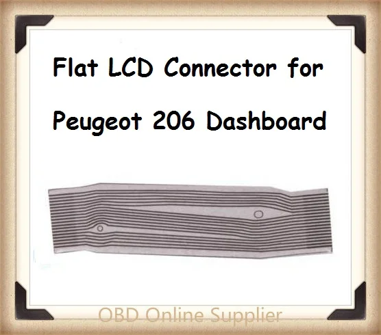 Инструмент для ремонта Peugeot 206 пикселей Плоский ЖК разъем Dasboard 5 шт. ленточный