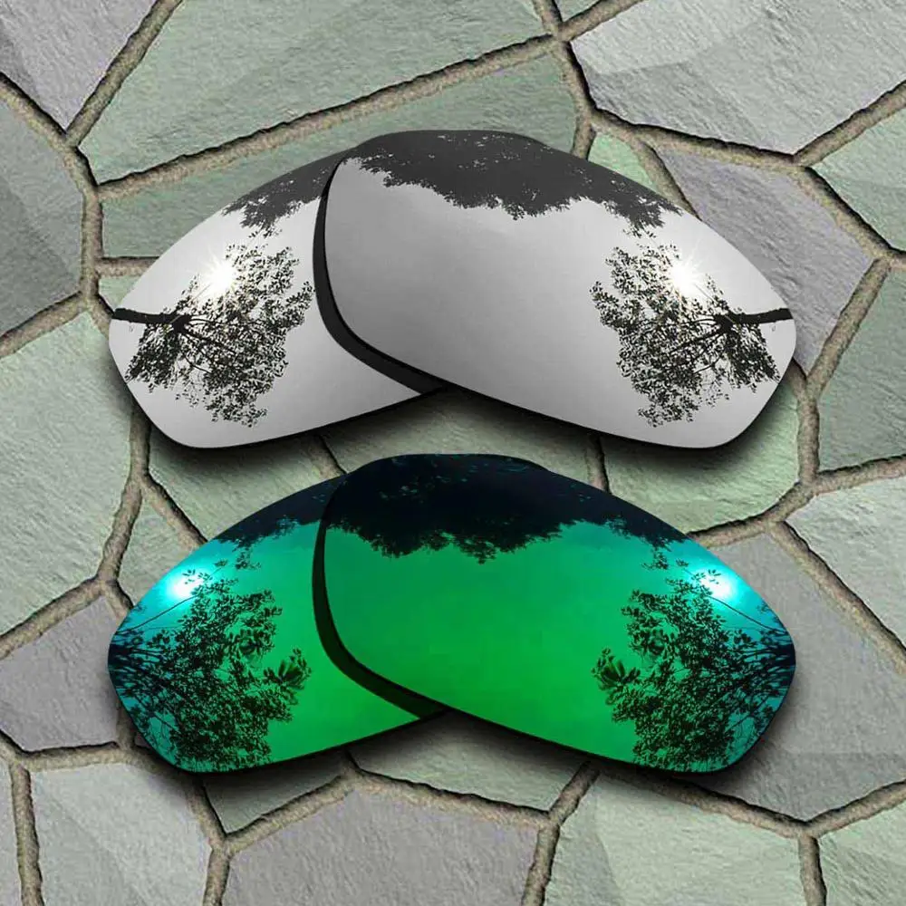 Chrome-Jade Green Солнцезащитные очки поляризованные Сменные линзы для Oakley Juliet-variets - Цвет линз: Chrome-Jade Green