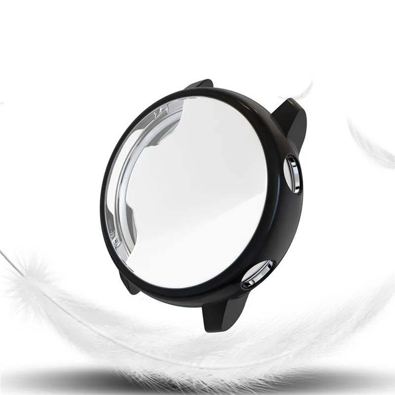 Чехол для защиты экрана от царапин Samsung Galaxy Watch Active мягкий бампер из ТПУ