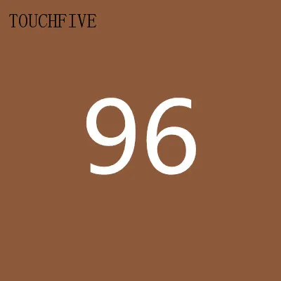 96 1 шт. TouchFive на выбор, 168 цветов, маркеры для эскизов, маркеры на спиртовой основе, набор цветных маркеров, товары для рукоделия, ручка для школы - Цвет: 96