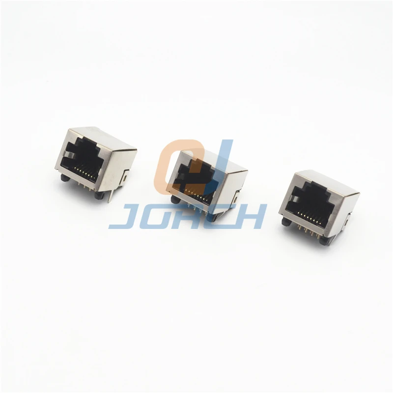 Сетевой интерфейс RJ45 разъем без лампы Нет осколков Cat5 pcb 8p8c адаптер|lamp connector|adapter