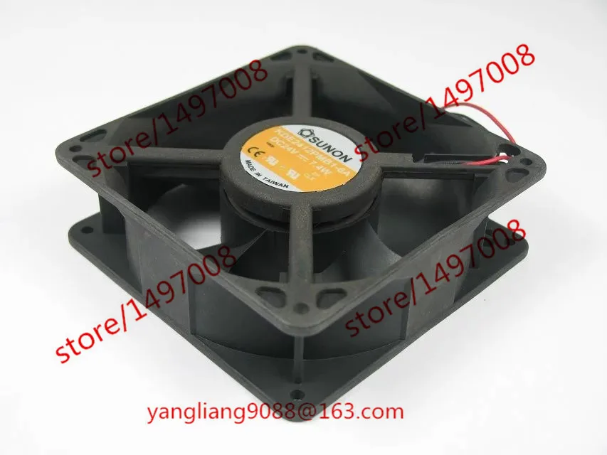 SUNON KDE2412PMB1 6A DC 24V 7 4 W 120x120x38mm вентилятор охлаждения сервера|square fan|server fandc 24v fan |