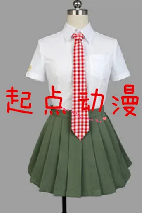 Хэллоуин вечерние аниме Danganronpa 2 Косплэй Коидзуми Mahiru женские костюм 3in1 рубашка +
