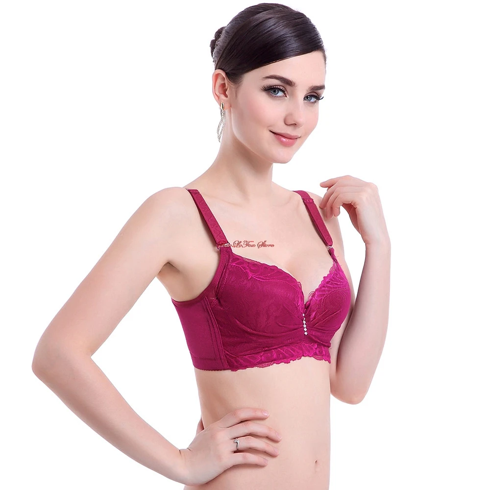 Новинка 2019 года плюс размеры ультратонкий бюстгальтер кружево Bralette для женщин Push