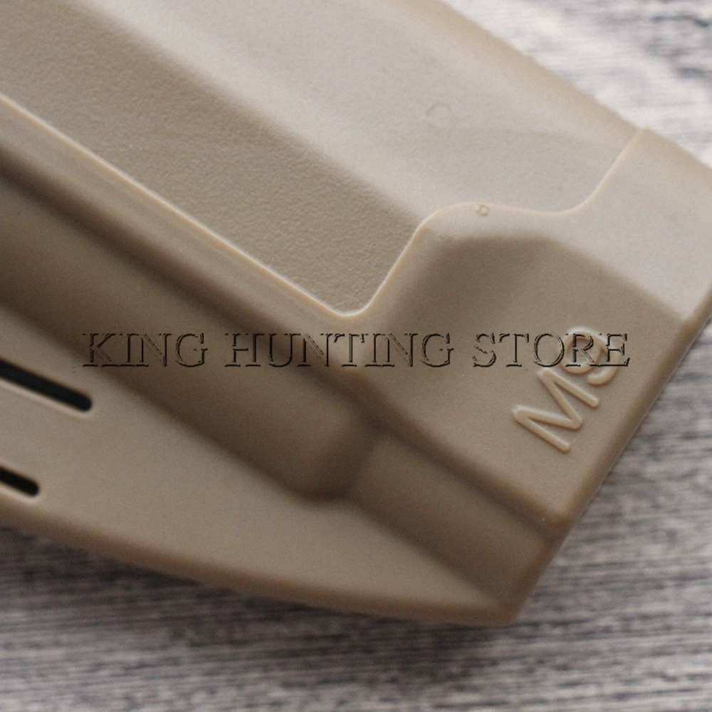 

Hutning Holster CQC Concealment Gun Holster Matte Finish M9 M92 M96 BLACK SAND Left Hand
