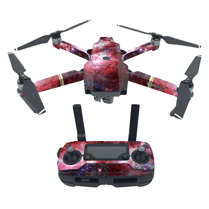 TN-Mav icPro-0011 Для DJI Mavic Pro стикер кожи ПВХ Виниловый дизайн полноразмерная наклейка для Mavic Pro Корпус дрона+ пульт дистанционного управления+ ручки - Цвет: TN-Mav icPro-0011