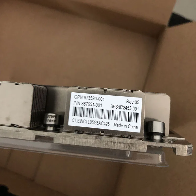 Для HP DL360 G10 Gen10 радиатор 867651 001 872453 аккумулятор большой емкости радиатора