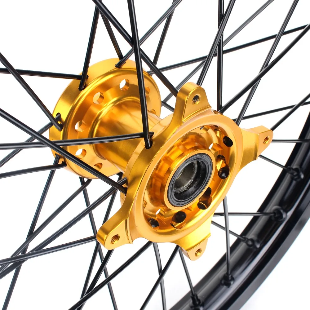 Передние и задние диски BIKINGBOY 21*1 6 18*2 15 MX полные ступицы 36 спиц для SUZUKI RMZ 250 RMZ250 07 08 09