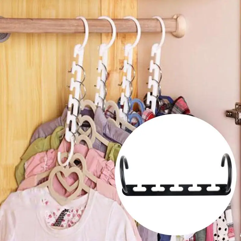 1 шт. многофункциональные металлические вешалки для одежды с крюком 5 отверстий