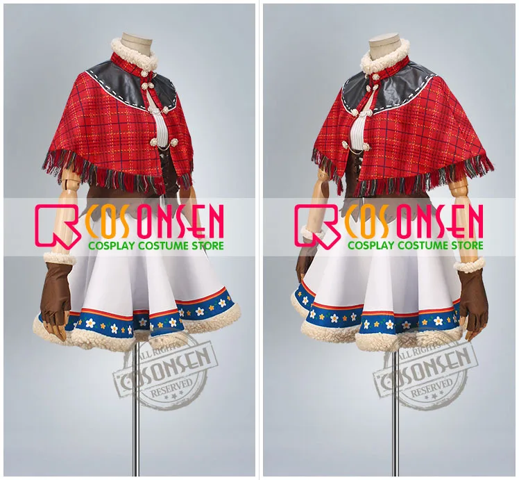 Косплей ONSEN Love Live Snow Mountain рождественское Пробуждение Umi Sonoda Костюм Полный