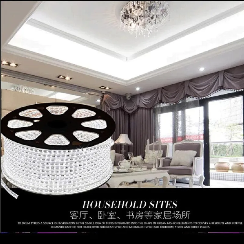 СВЕТОДИОДНАЯ лента SMD 3014 5050 RGB водонепроницаемая сменная гибкая светодиодная