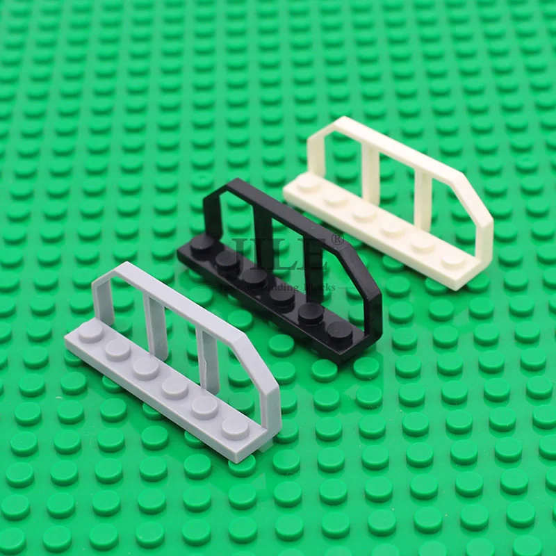 Модифицированная пластина Moc 1x6 с концом поезда пикапа 6583 защитная планка сделай
