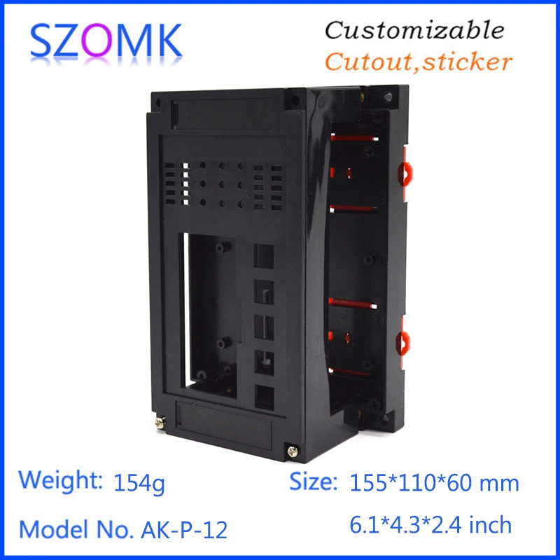 Коробка для электроники szomk 10 шт. в партии пластиковый корпус из ПВХ
