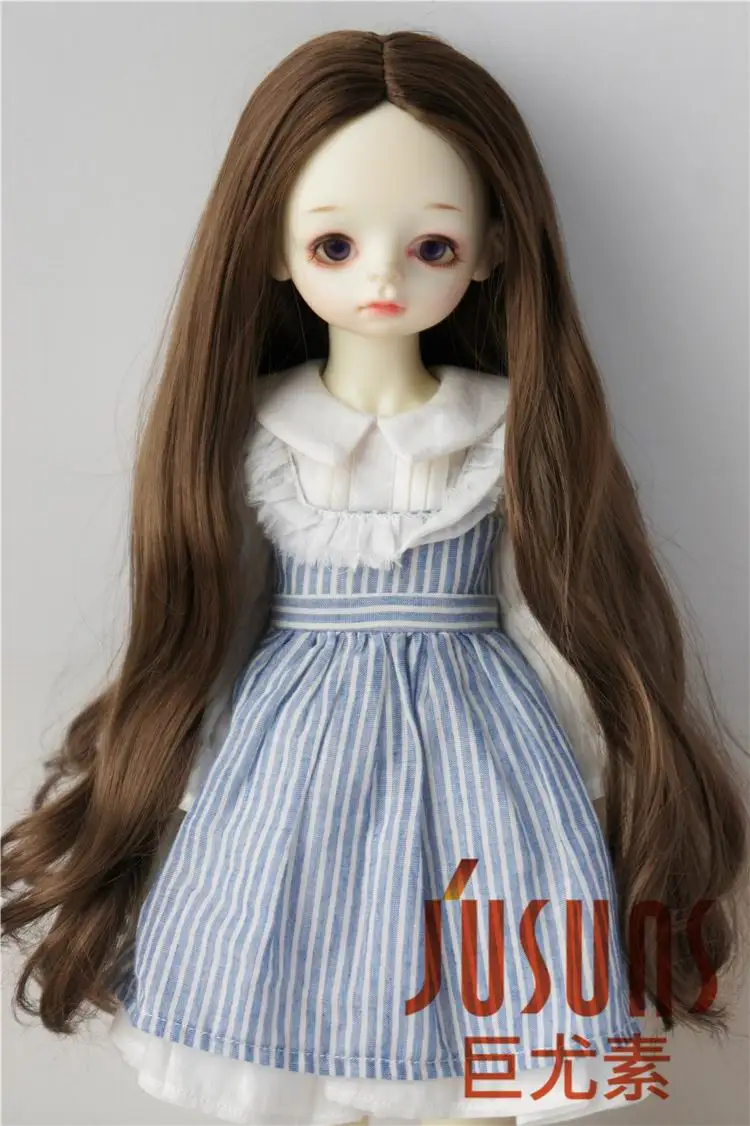 JD028B 1/3 SD кукольный парик Alice Fancy long курчавый BJD синтетические мохеровые парики 8-9