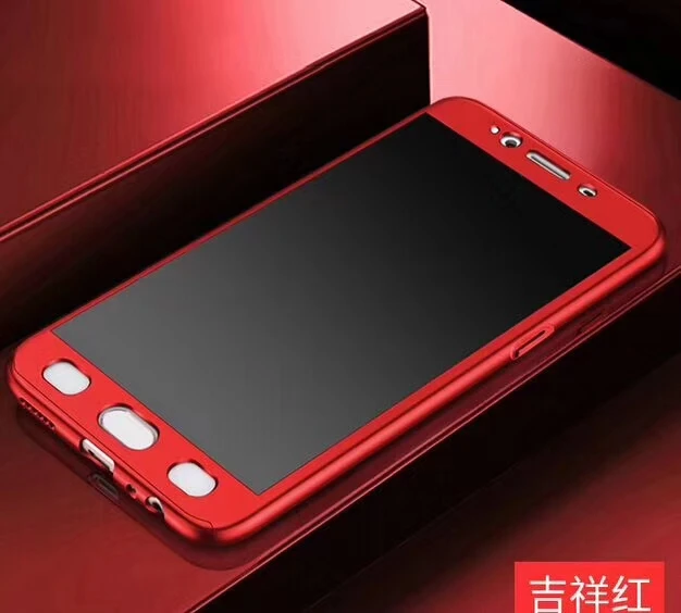 free gift Tempered film/case For huawe honor 10 9 litt 360All-inclusive hard shell phone case for huawei |