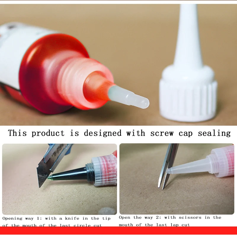 Анаэробные супервинты 25 мл с жидким клеем высокотемпературные винты