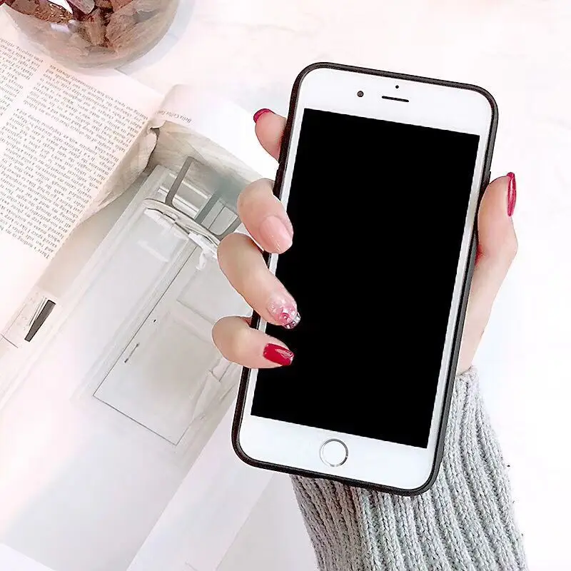 I X Силиконовые ТПУ роскошные матовые мраморные Чехлы Capinha для iPhone 6 S 6s 7 8 Plus с