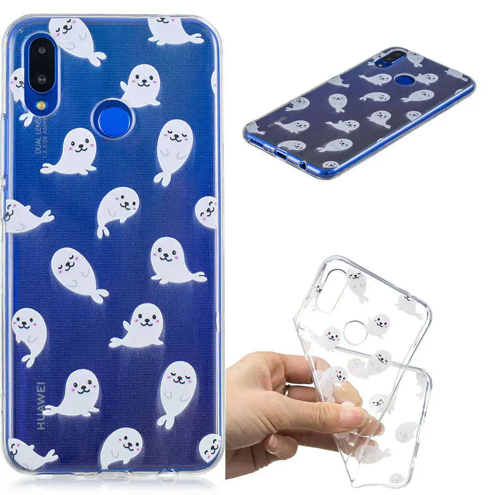 FGHGF для huawei nova 3 i tree leaf cat бабочка цветок девушка панда Медведь лошадь мультфильм