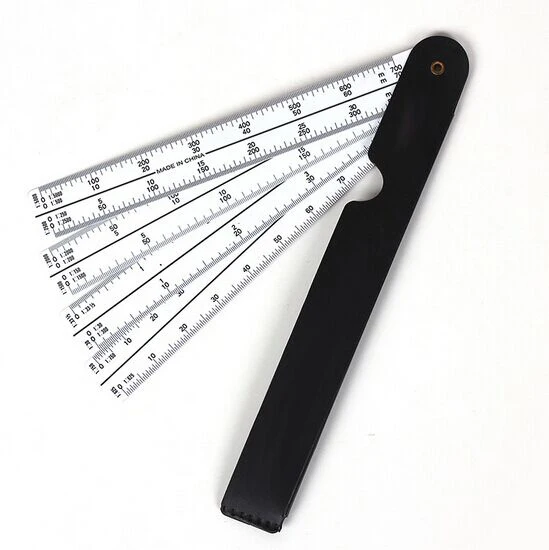 Пластиковая линейка для измерения плотности 20 см DM015|scale ruler|design rulerruler measurement |