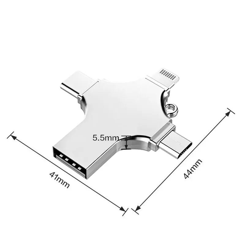 флешка для айфона 16 гб 32 64 128гб Прямая поставка OTG USB флэш накопитель iPhone X/8/7
