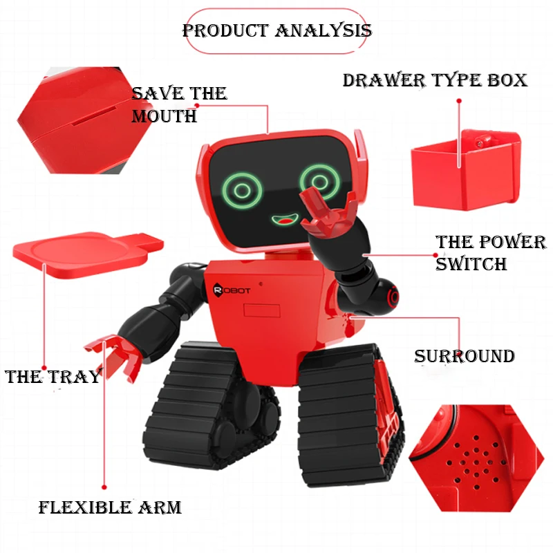 Робот Кинг Конг концертное пение танцы и рассказ Голосовое управление