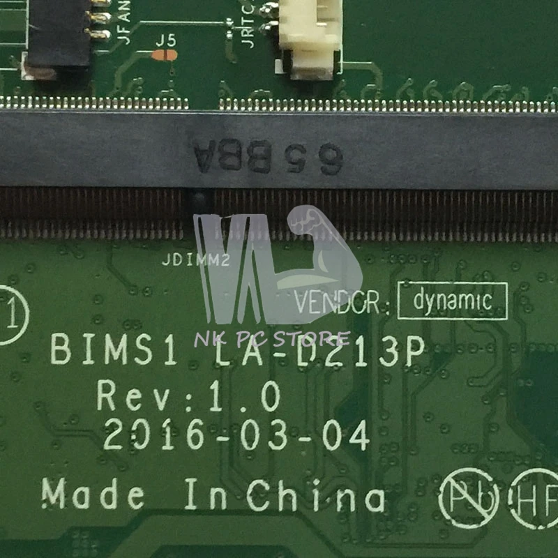 BIMS1 LA-D213P FRU 01AW244 For Lenovo thinkpad S5 E560P Laptop Motherboard 15.6 Inch i7-6700HQ CPU DDR4 GTX960M GPU | Компьютеры и