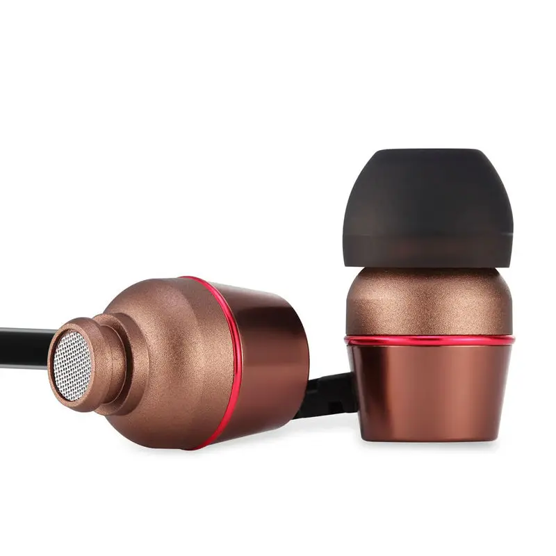 CHICLITS 3.5mm In-ear Earphone Metal Bass Line Control Music Universal Earplugs For MP3 MP4 Computer Mobile Phone fone de ouvido |